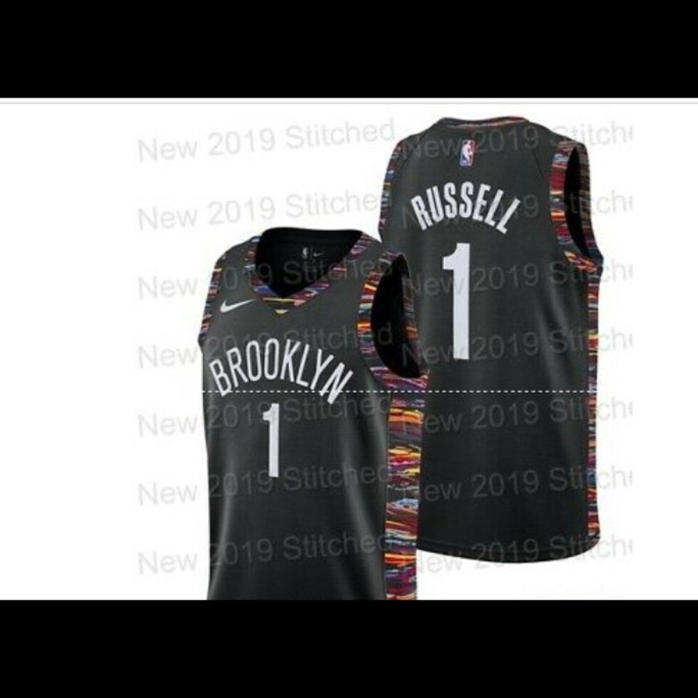 NewBrooklynNets #1D'Angelo Russell Swingmanjersey